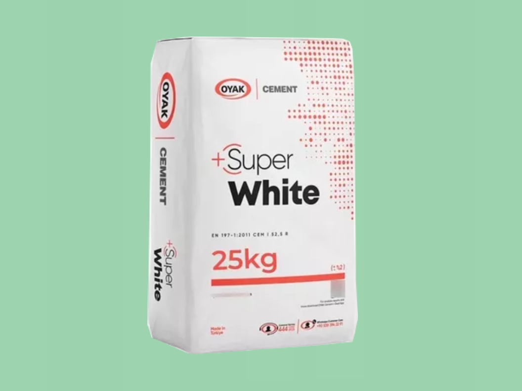 CIMENTO BRANCO OYAK 25kg 52,5 MPA