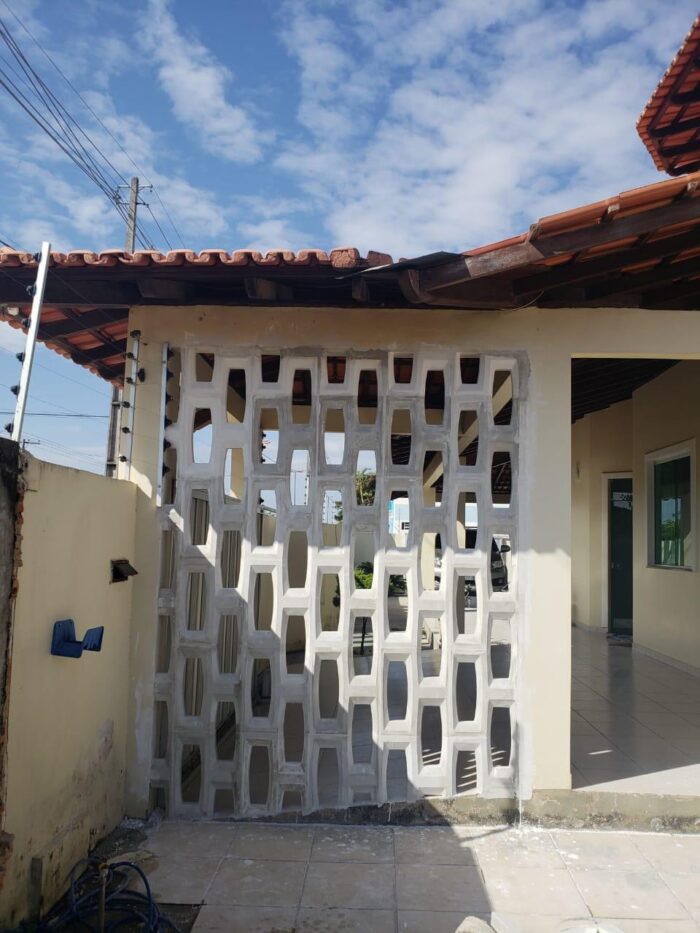Cobogó 3D Cinza Referência 207-A